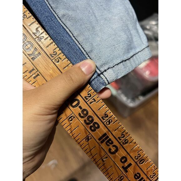 Current/Elliott The Stiletto Patchwork Skinny Blue Jeans Womens 27 - Picture 4 of 5